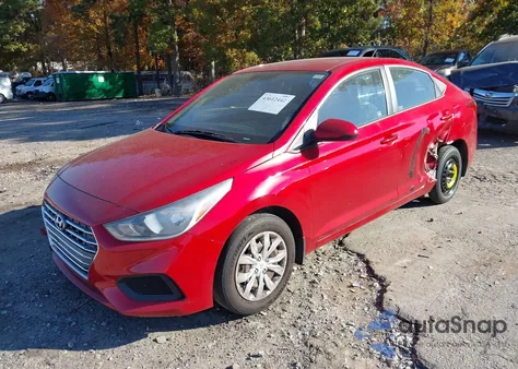 2019 Hyundai Accent Se из США, поврежденный, VIN 3KPC24A38KE053014